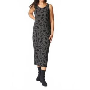 NEW HABITAT core travel canopy everything midi dress in dove